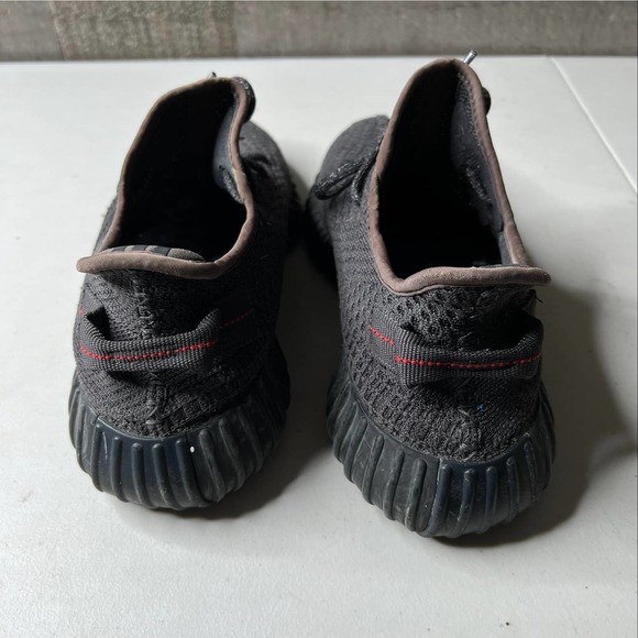SOLD Adidas Yeezy Boost 350 v2 Black Reflective 10 - Picture 4 of 6